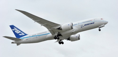 ZA005 lifts off from BFI for a test flight. No passengers onboard. Image from Boeing.