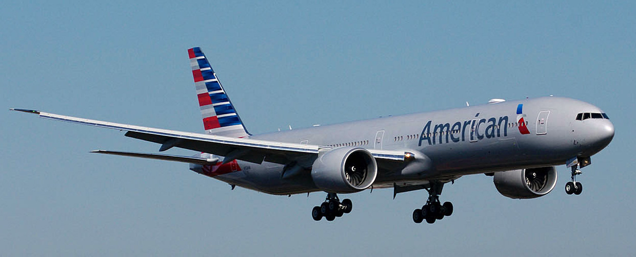 Image: American Airlines Boeing 777-300ER by Mal Muir. PRESS RELEASE: NEW YORK — American Airlines will launch service from New York"s John F. Kennedy International Airport (JFK) to London Heathrow (LHR) on its Boeing 777-300ER (Extended Range) on Friday, March 15. The flight on American"s new flagship aircraft marks another step in the company"s plan to have the industry"s most modern, fuel-efficient fleet. American is the first U.S. airline to order and take delivery of the 777-300ER, which departed on its inaugural flight between Dallas/Fort Worth International Airport (DFW) and Sao Paulo-Guarulhos International Airport (GRU) on Jan. 31, 2013. The aircraft was freshly painted with American"s new look: a modern, new logo with the iconic eagle; silver mica paint to maintain the ”silver bird" heritage of American"s aircraft; and stripes flying proudly on the tail as a reflection of the airline"s origin and name. The 777-300ER offers an elevated international premium class experience including increased customer choices with new menu selections, new china and flatware designs and industry-leading amenity kits. Customers will see the product enhancements across all international fleet types, providing a more consistent travel experience for those flying American"s global network. ”Nose to tail, the Boeing 777-300ER aircraft reflects the new American we are building with the customer at the center of everything we do," said Tim Ahern, American"s Vice President — New York and International. ”The trans-Atlantic route connecting New York and London is one of the most important in the world, and we are excited that our new flagship aircraft will serve that market." 777-300ER Aircraft in New York American plans to operate the 777-300ER from New York on future routes this year, including: "¢ New York Kennedy to Sao Paulo, beginning April 2, 2013 "¢ An additional New York Kennedy to London Heathrow route, beginning May 9, 2013