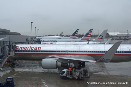 A few American Airline tails at JFK.