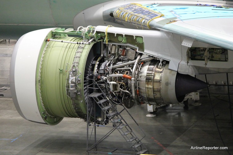 A new GE90 engine, like the one involved in this incident - Photo: Boeing