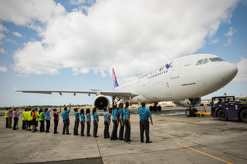Hawaiian Airlines Airbus A330. 