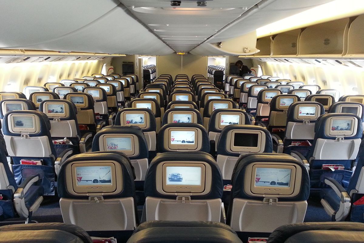 Flying On A Delta Air Lines Boeing 777