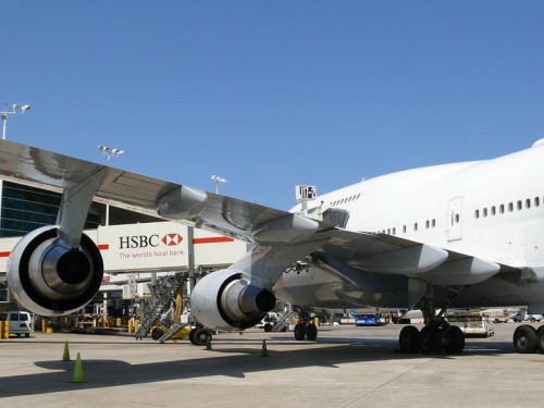 A Boeing 747-400 at Miami. Photo by Chris Sloan / Airchive.com.