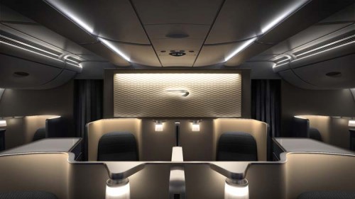 British Airways Airbus A380 First Class Cabin. Image from BA.
