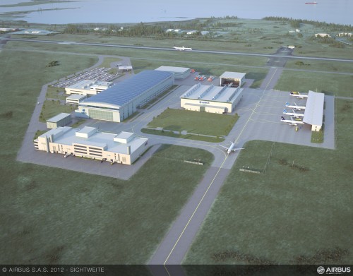 Airbus" first U.S.-based production facility — which will build A320 Family jetliners at the Brookley Aeroplex in Mobile, Alabama, beginning in 2015 — will produce between 40 and 50 aircraft annually by 2018