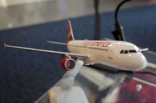 Virgin America A320 Model