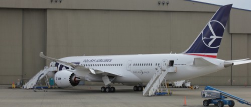 Image: David Parker Brown / AirlineReporter.com. Press Release: Warsaw, April 25, 2013 — today, LOT Polish Airlines bring tickets for Boeing 787 back on sale. Starting from June 5, the Dreamliners will fly to Chicago and, a little later, to New York, Toronto and Beijing. LOT resumes long-haul flights with the world"s most modern jet. Back on LOT"s schedule, already on June 5, the Dreamliner will visit the Windy City of Chicago. From midnight, in the booking system of the Polish national carrier, tickets for LOT"s Boeing 787 will be available to Chicago and for chosen flights to New York, Toronto and Beijing. With the return of the "liner of dreams", the new Premium class is back, offering 50 cm wide seats in a 2-3-2 three-row arrangement. Every passenger of the Premium Club will have a 12.4 inch monitor with USB and electric outlet available. Premium Club passengers will enjoy the comfort of travelling also at the airport with a dedicated check-in desk and priority baggage claim service. The purchasers of tickets in the economy class may upgrade to the Premium Club at a 100 $ fee. This offer will be available only during the check-in at the airport on the flight day, subject to availability. The LOT"s special offer for the 787 back in air in high season is now available to all holiday-makers wishing to fly to the other side of the Atlantic on comfortable boards of the Dreamliners. The economy class return fares in high season on Boeing 787 to New York start from PLN 2,355, to Chicago from PLN 2,414, Beijing from PLN 2,439, and Toronto can be reached at the cost of PLN 3,549. The Premium class return fares start from PLN 5,015 to the USA and Beijing, and PLN 5,000 to Toronto. Tickets for the long-haul flights on the Dreamliner are available from today at lot.com, LOT"s offices, via Call Center and at travel agents".