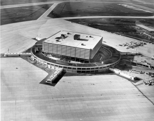 YYZ Aeroquay Terminal 1 before it opened in Feb 1964