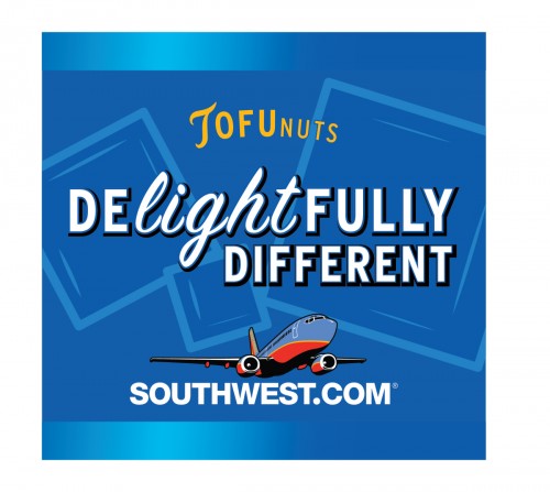 TOFUnuts on Southwest? Please no. Image from Southwest Airlines.