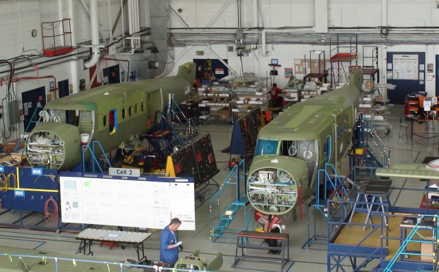 Twin Otter fuselage assembly