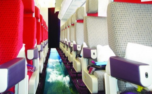 This is something that AvGeeks might like, but probably not most passengers. Image from Virgin Atlantic.