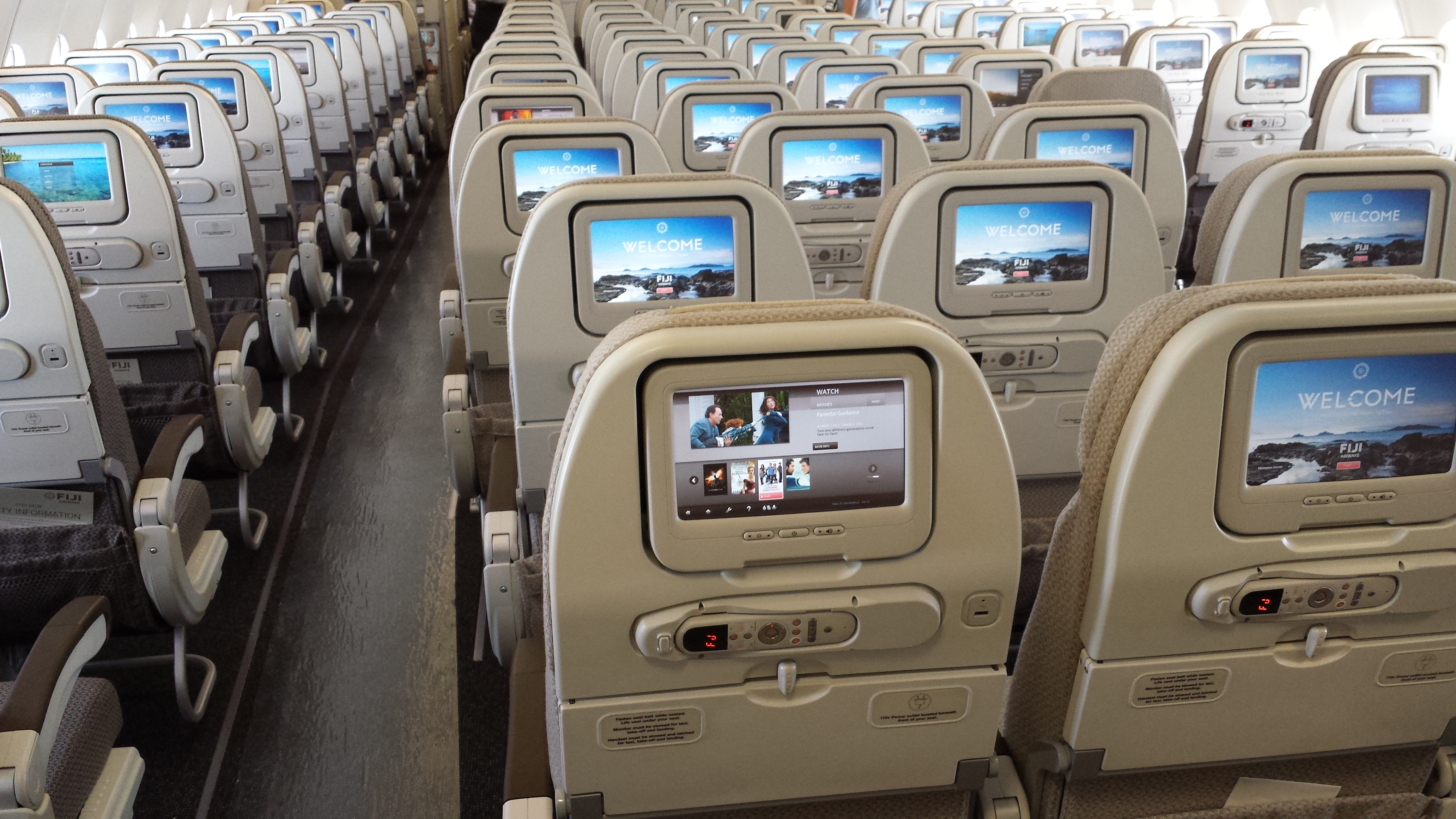 Fiji Airways Economy Class