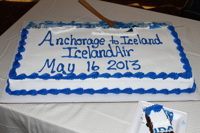 An inaugural celebration would not be complete without cake. Photo by Brandon Farris. 