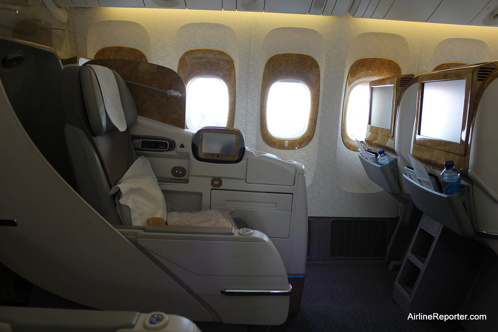 Boeing 777 Emirates Business Class