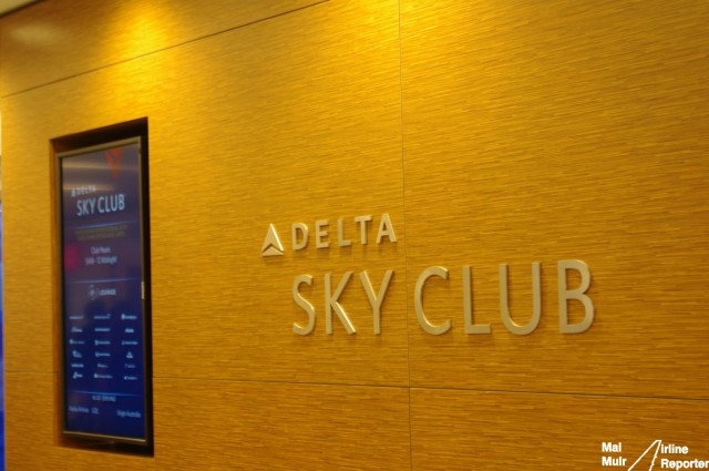 Delta Sky Club at JFK. 