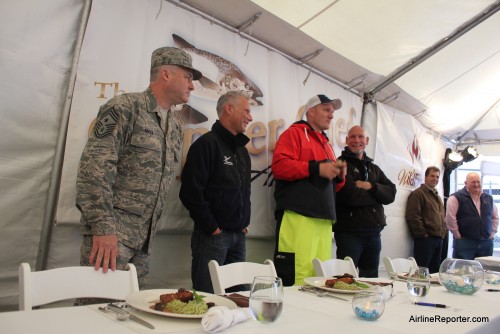 Judging great food is a hard job, but someone has to do it. Photo by Shannon Leigh Kehoe / AirlineReporter.com.