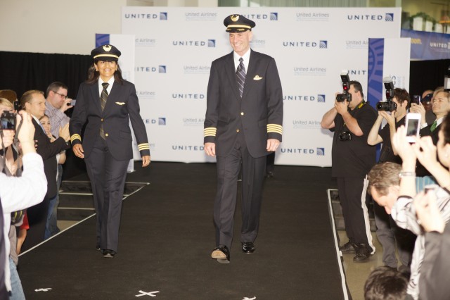 Looking sharp! Photo from United. 