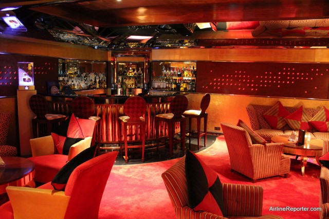 Cigar and scotch bar in the Burj Al Arab. 