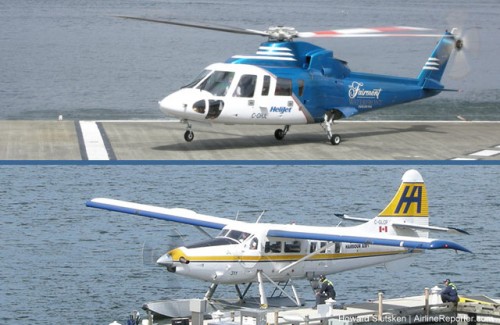 Helijet S-76 & Harbour Air DHC-3 Turbine Otter