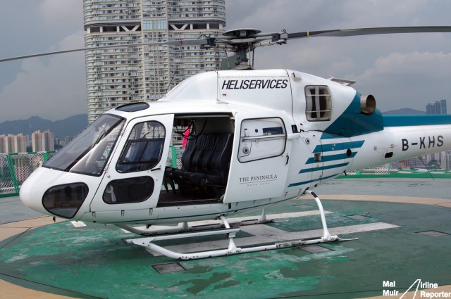 Our ride today is an Aerospatiale AS355N Twin Squirrel - Photo: Mal Muir | AirlineReporter.com