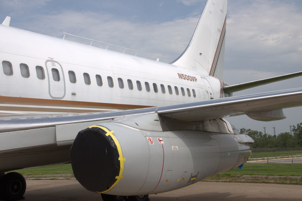 VIP Boeing 737-200 that used to be a Southwest bird. Photo by JL Johnson. 