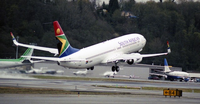 The first Boeing Next-Generation 737 with production-installed winglets in a joint venture with Aviation Partners, rolled out of the paint hangar in Seattle on March 25, 2001 and first flew shorty thereafter. This Southwest Boeing 737-800 was the first to have them installed at the Renton plant. The winglets have now become ubiquitous on the 737, especially the NG where 95% of customers opt for them at the time of order. Image courtesy: Boeing