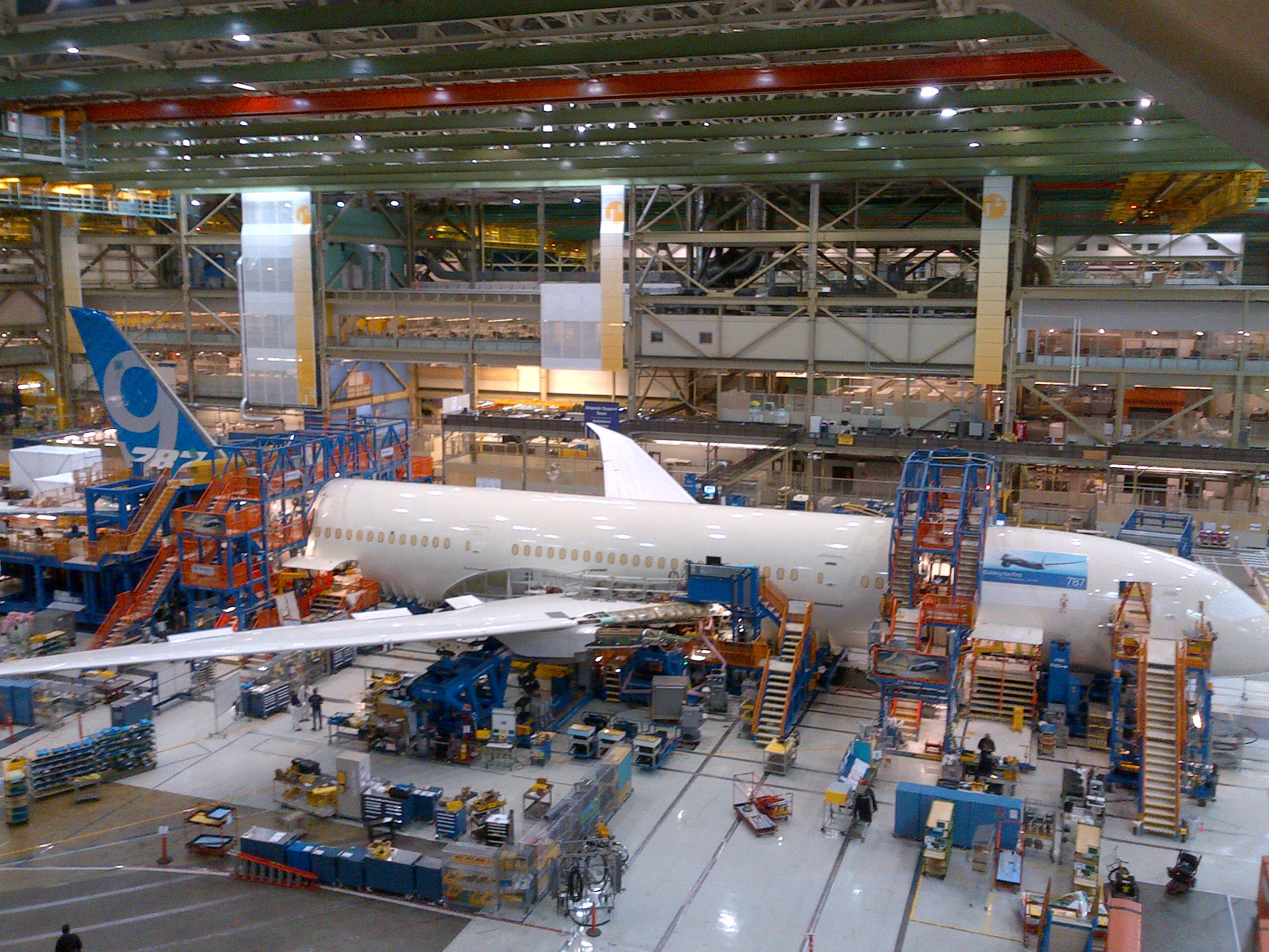 The first Boeing [NYSE: BA] 787-9 Dreamliner began final assembly May 30 in Everett, Wash.