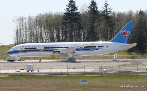 China Southern's Boeing 787 Dreamliner.