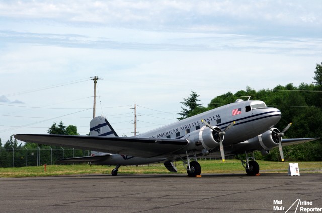 The Newest Aircraft to Grace the Historic Flight Foundation's Ramp - Photo: Mal Muir | AirlineReporter.com