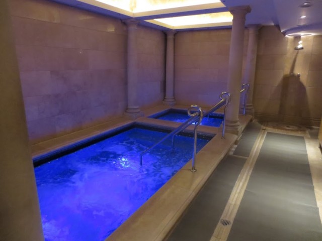 Plunge Pools in the Locker Room