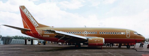 On November 30, 1984 Southwest took delivery of its first Boeing 737—300, N300SW. It was the launch customer and as of May 2012 is the largest operator of the aircraft type with 125 still in service — many with winglets. The first 737-300 was dubbed ”Kitty Hawk." It flew its final flight from Paine Field on April 18th, 2011 the first 737-300 is now preserved at the Museum of Flight at Dallas Love Field. Image courtesy: Boeing