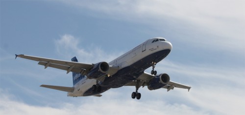 Why can't we make this JetBlue Airbus A320 a bit wider? Photo: David Parker Brown.