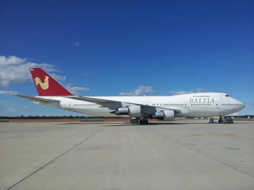 Baltia Air Lines' Boeing 747-200. Image: Baltia.