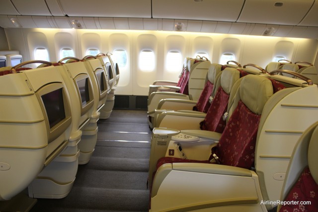 TA'M's Business Class on the 777-300ER. 