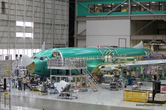 This 737 is almost ready for a tail. Image: David Parker Brown