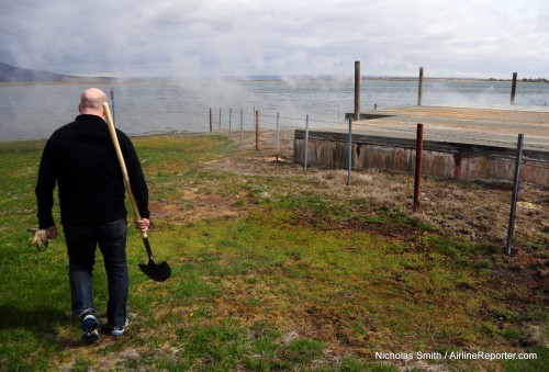 The shores of Laugarvatn provide warmth for swimming, steam baths, and baking rye bread.