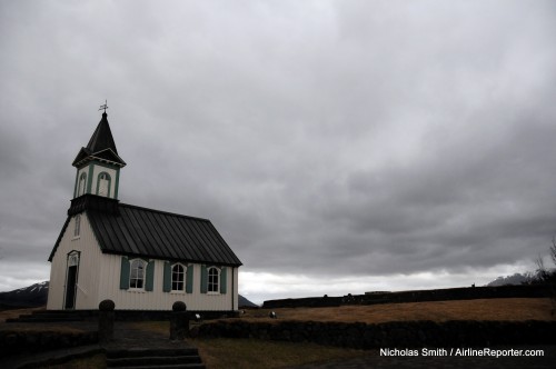 Skálholt Cathedral, near the location of the parliament established in 930ce, and the location of Iceland"s Episcopal see from 1056 until 1785. This location is still active and located near lodges