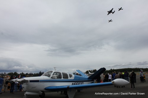 No matter what kind of airplanes you like (warplanes, commercial, general aviation, helicopters, etc) they were at Paine Field.