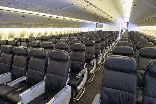 Economy Class in Air Canada's new 777-300ER. Photo: Air Canada