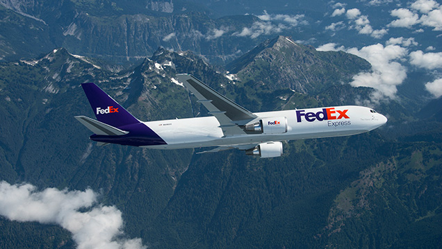 FedEx's first Boeing 767. Image: Boeing.