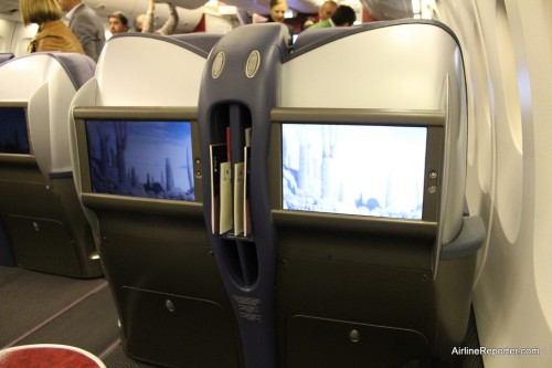 LAN's 767 In-Flight Entertainment product is not as slick as the 787's, but not too shabby compared to other airlines.