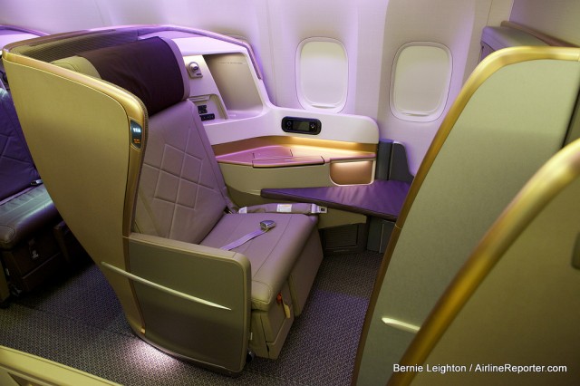 Singapore's new Business Class will be tough to beat. 