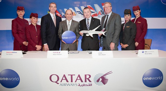 Qatar Airways to join One World. Image: Qatar Airways. 