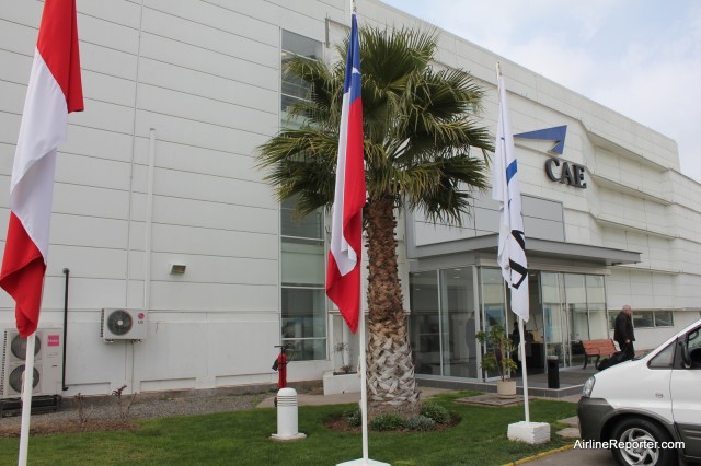 CAE training facility in Santiago.