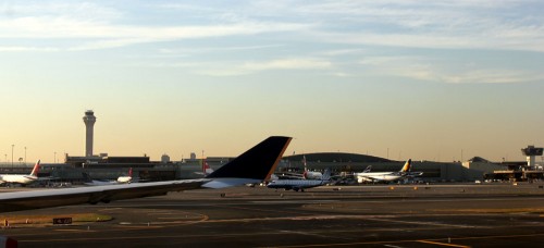 Hello New Jersey. Thanks to my friend in 36K for taking his photo for me.