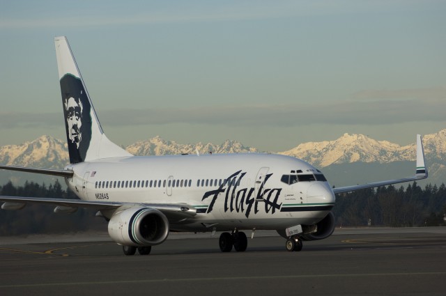 Alaska Airlines Boeing 737-700 at SeaTac Airport - Photo: Don Wilson | Port of Seattle