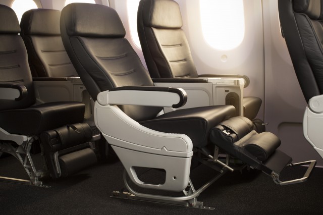 Air New Zealand's new Premium Economy. Photo by Air New Zealand