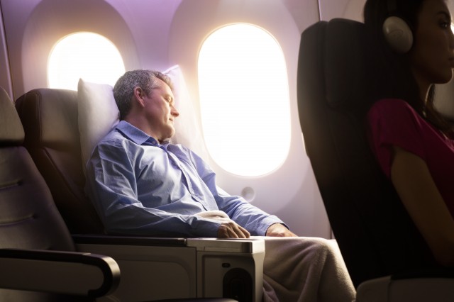 Another angle on Air New Zealand's new Premium Economy Seat