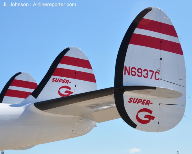 The Constellation sports a triple tail, this was an engineering trick to keep the tail short so it could fit in existing hangars. Photo: JL Johnson