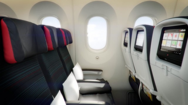Economy seating in Air Canada's 787s. Photo: Air Canada